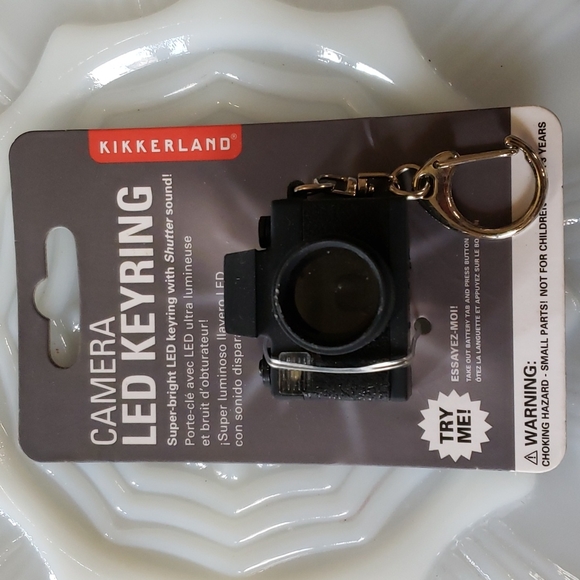 Kikkerland Accessories Super Bright Camera Led Keyring Poshmark
